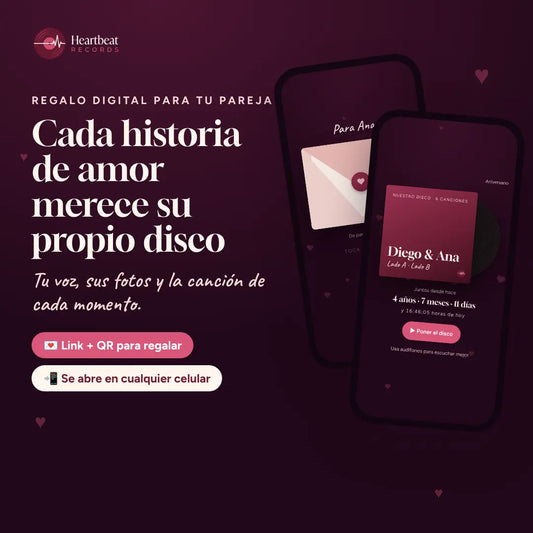 Nuestro Disco™ · Su historia de amor en canciones