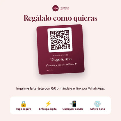 Nuestro Disco™ · Su historia de amor en canciones